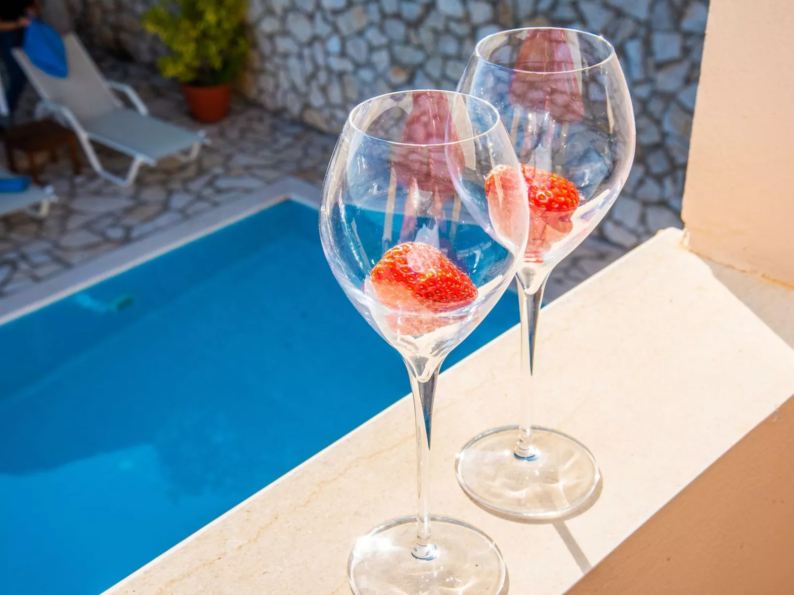 Villa Sotiris mit Pool und herrlichem Meerblick-Outside