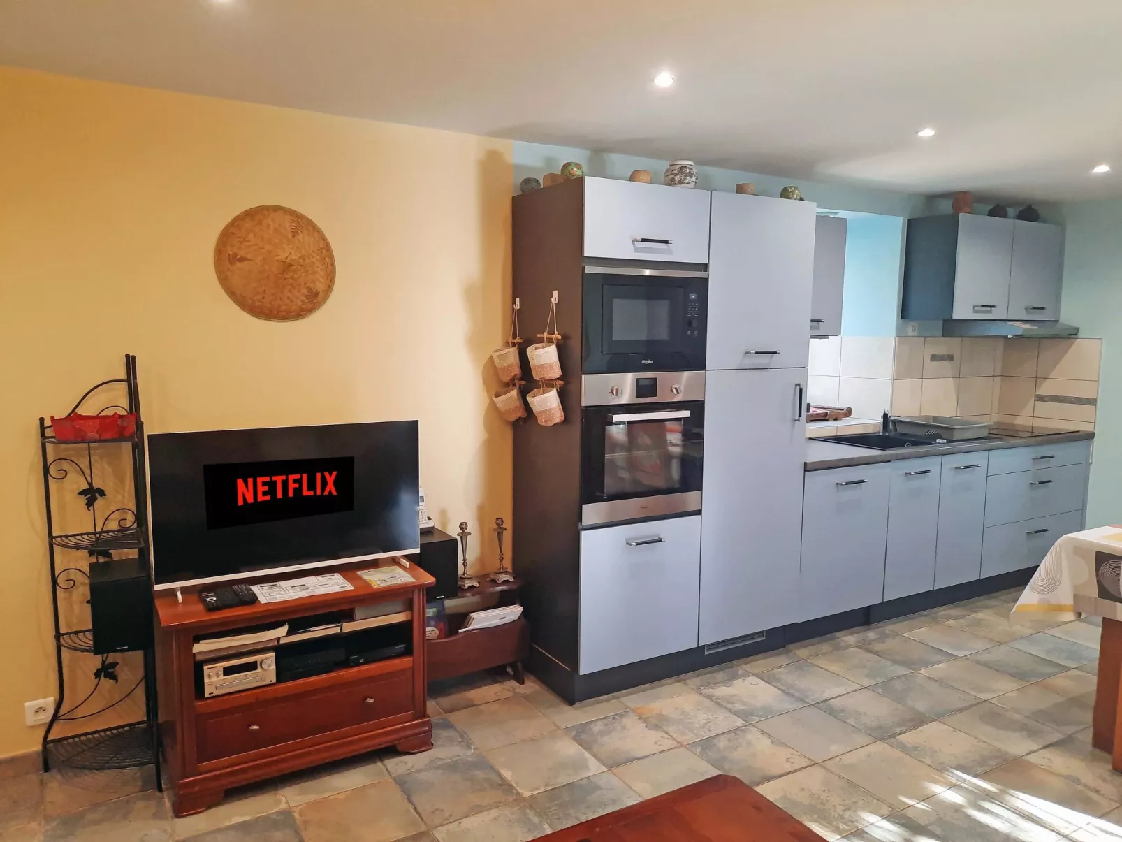 Haus "La Croix Dupuy" mit privatem Pool-Drinnen