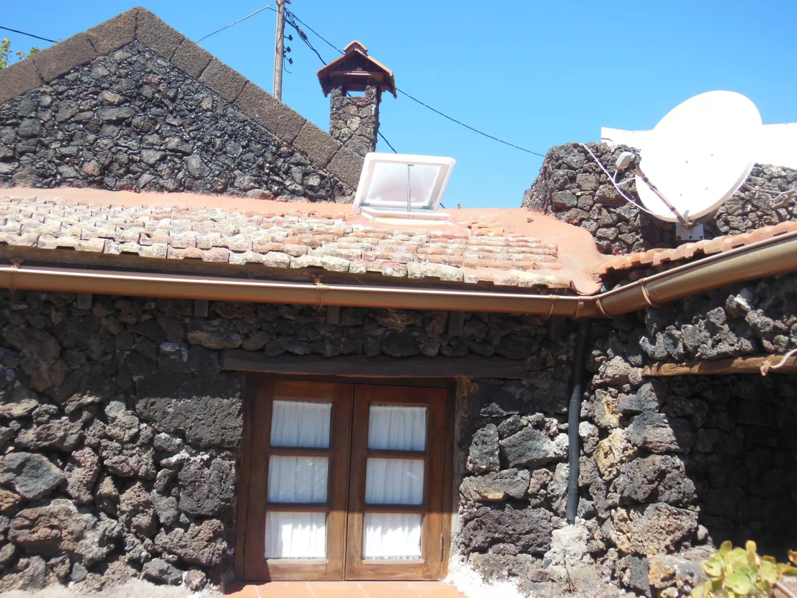 Traditionelles kanarisches Landhaus-Outside