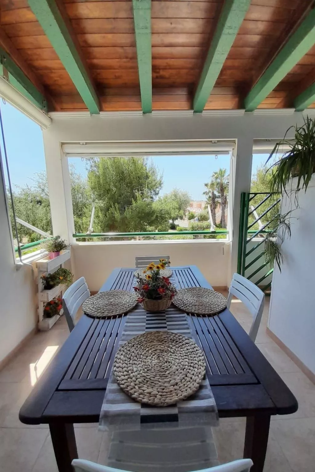 Wohnung in Campomarino mit privatem Parkplatz-Draußen