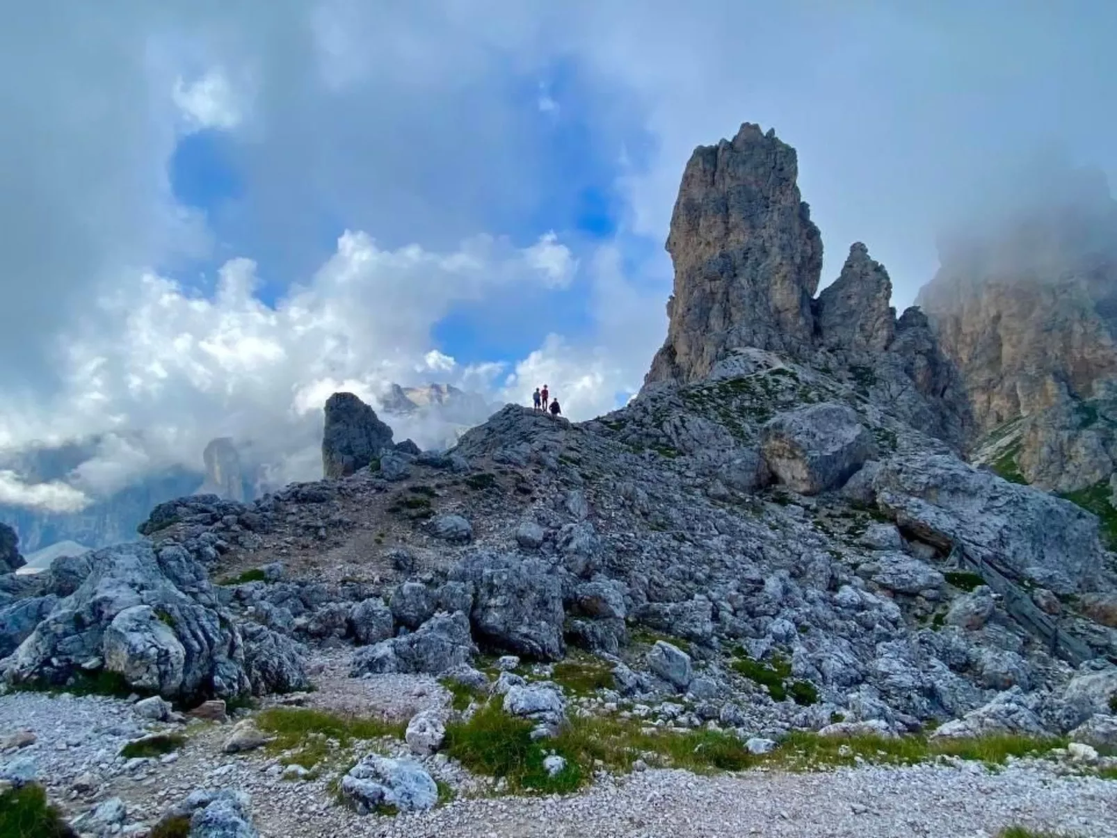 Cesa Vedla DOLOMITES-Draußen