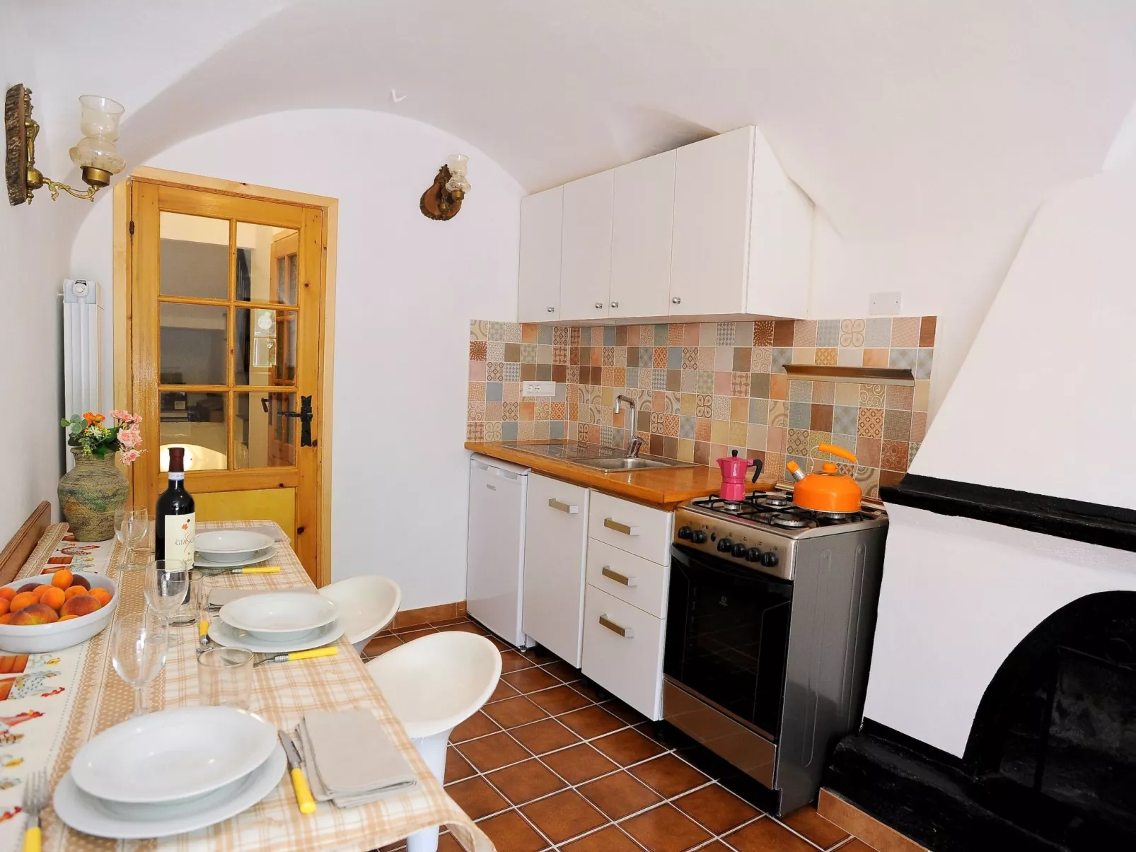 Panoramawohnung mit Balkon und Terrasse-Dedans