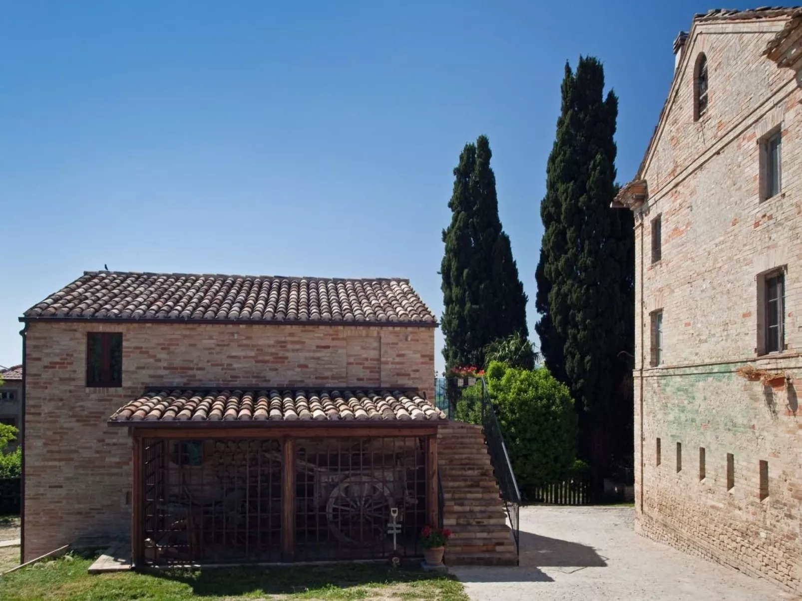 Grünes Appartement-Dehors