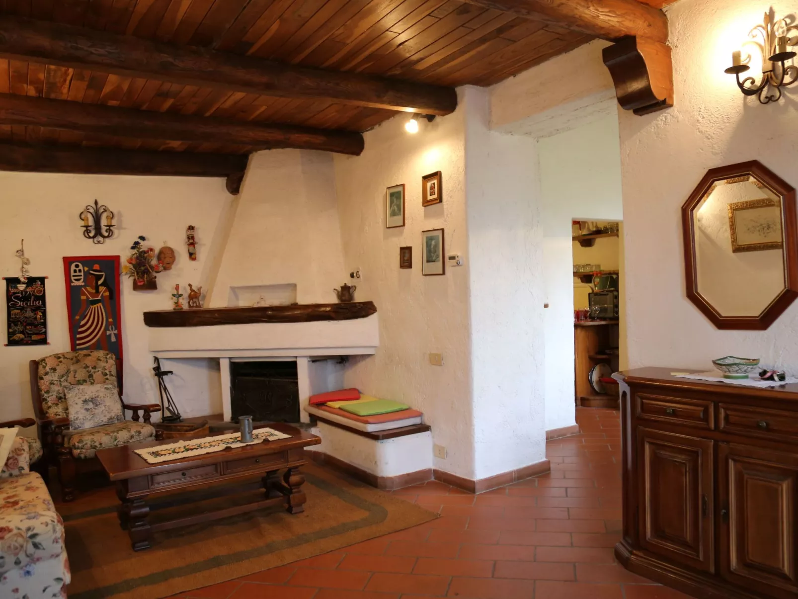 Agritourismus L'Argilla - Hütte-Dedans