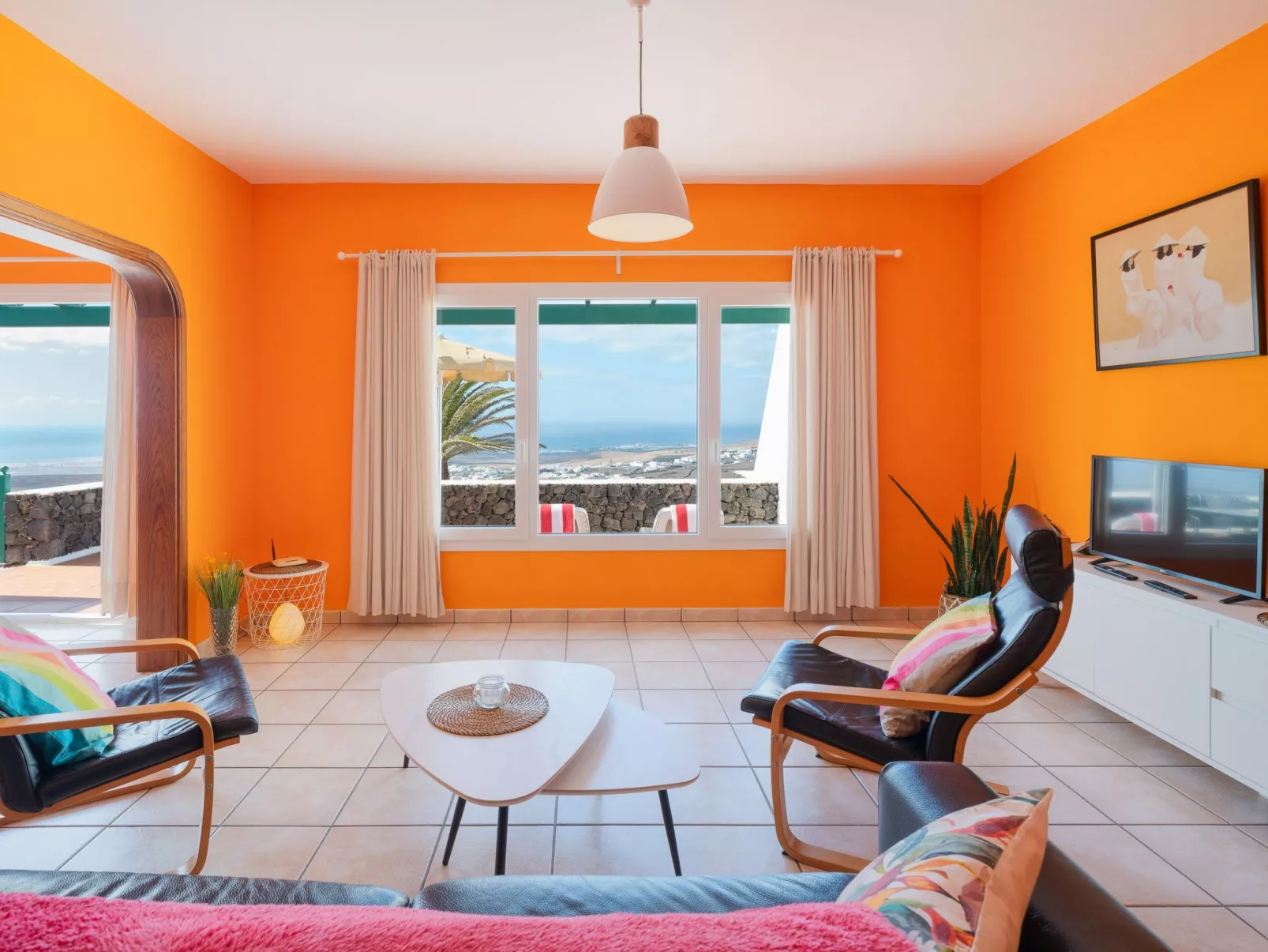 Großes Appartement mit Meerblick auf Lanzarote-Inside