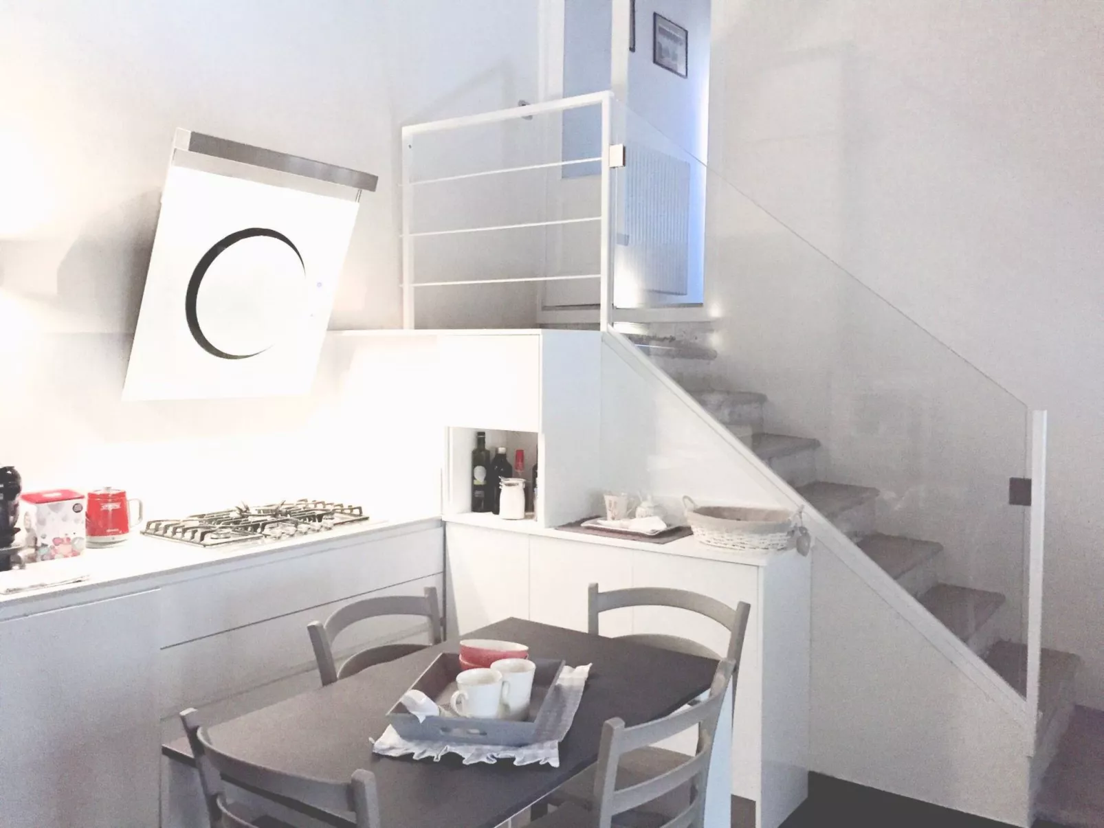 Penthouse mit Garten und privater Terrasse in Villa-Inside