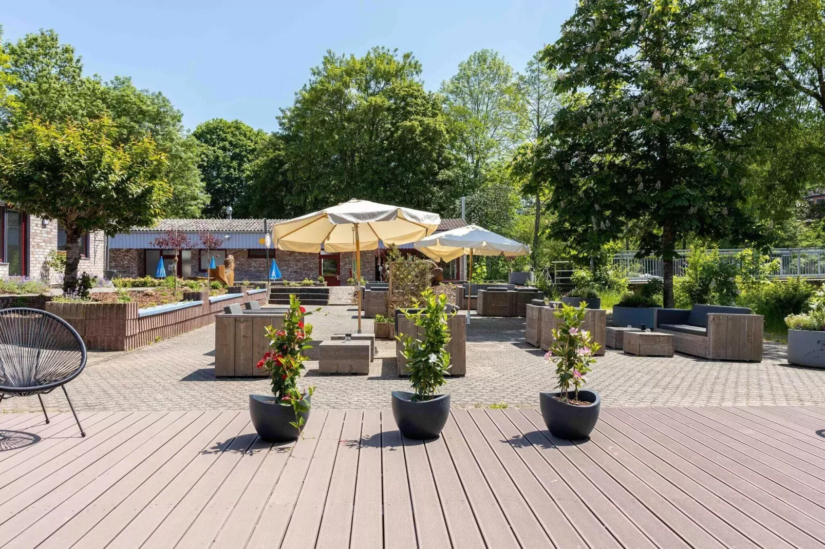 Bungalow Luxus Typ B Campingpark Eifel-Gebiete Sommer 1 km