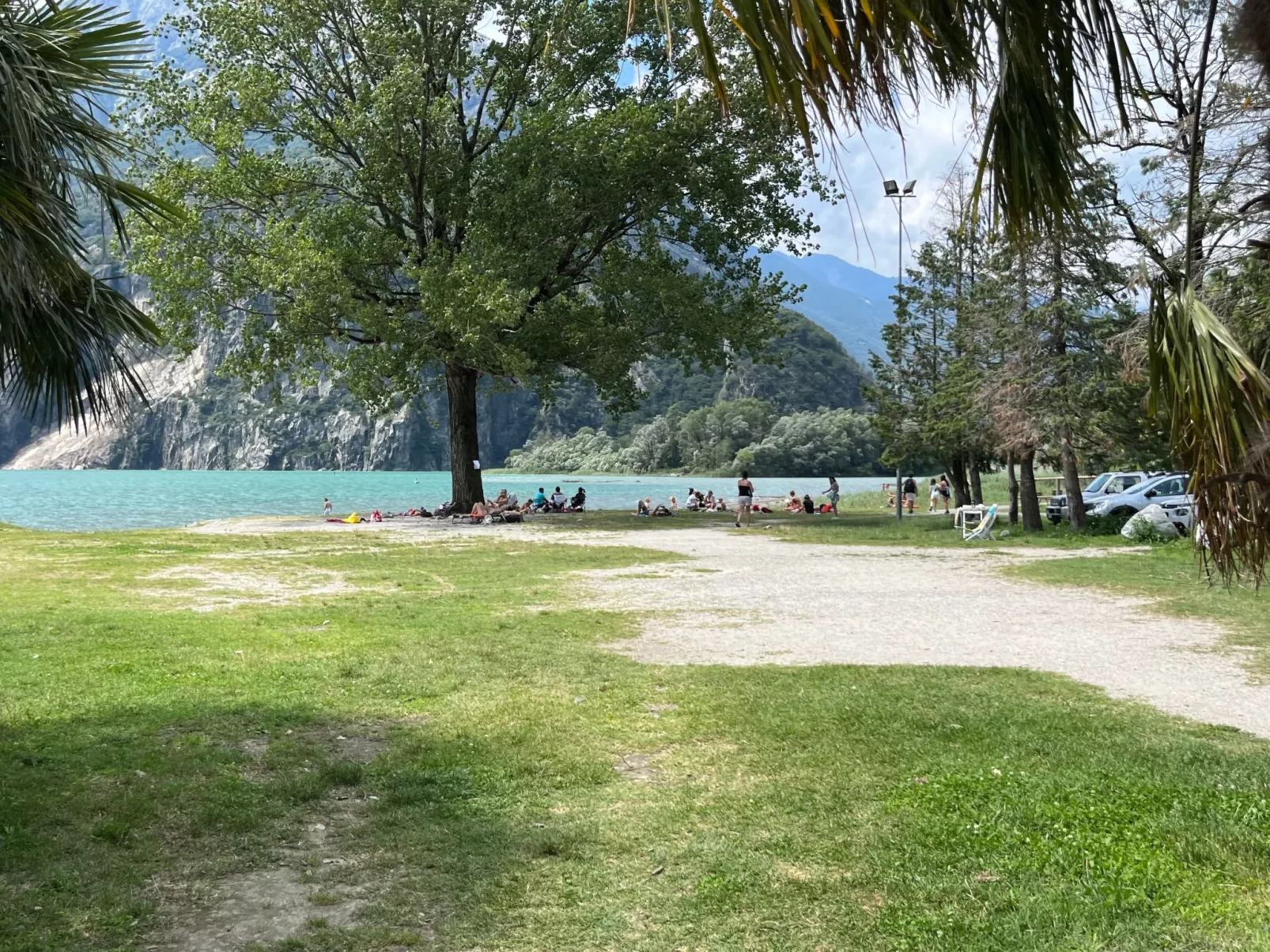 Vakantieappartement 'Willkommen am See'-Dehors