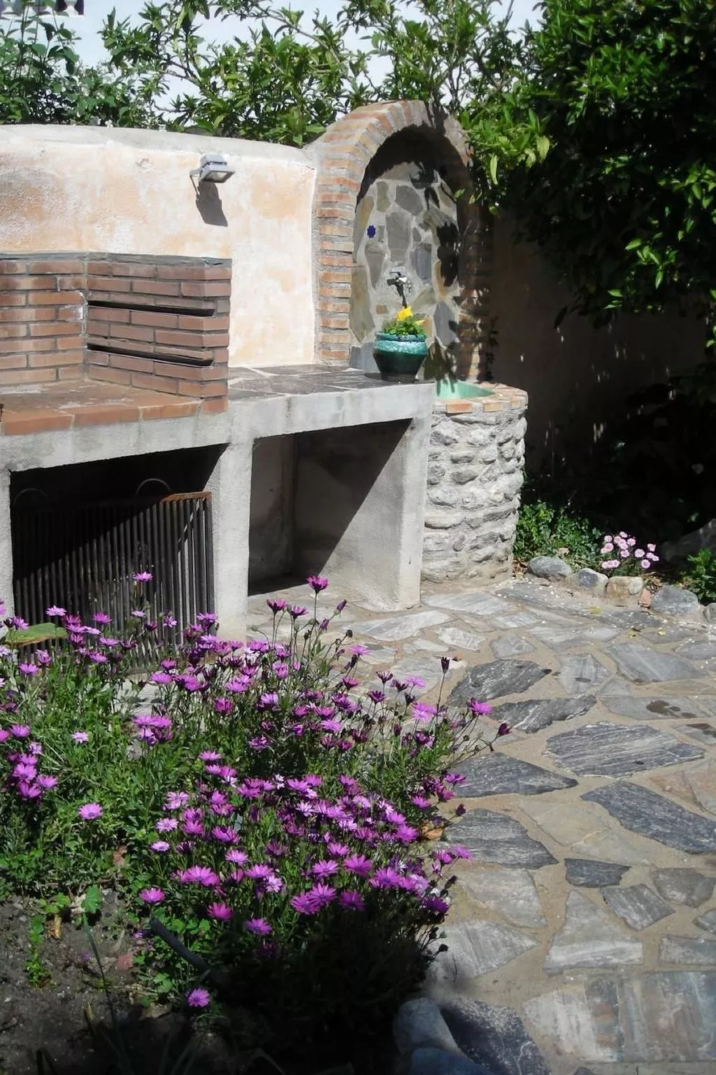 Eine Oase der Ruhe mitten in der Stadt-Dehors