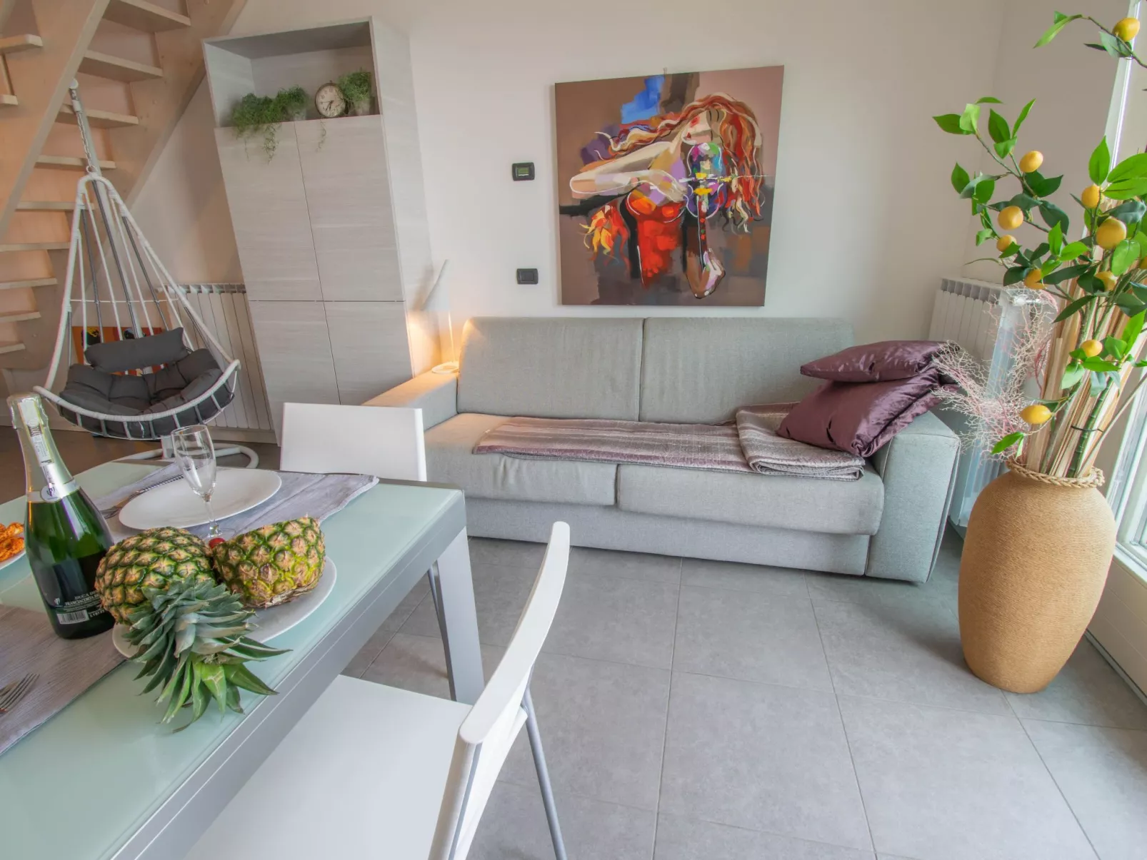 Terrazza a Lago - Dreizimmerwohnung mit Terrasse und Schwimmbad-Inside