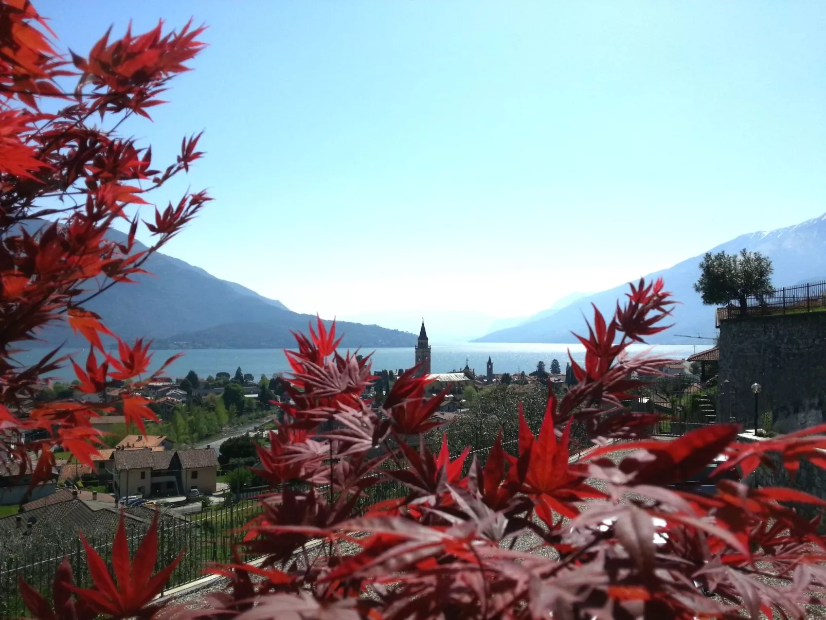 Jugendstilvilla mit Blick auf den Comer See-Outside