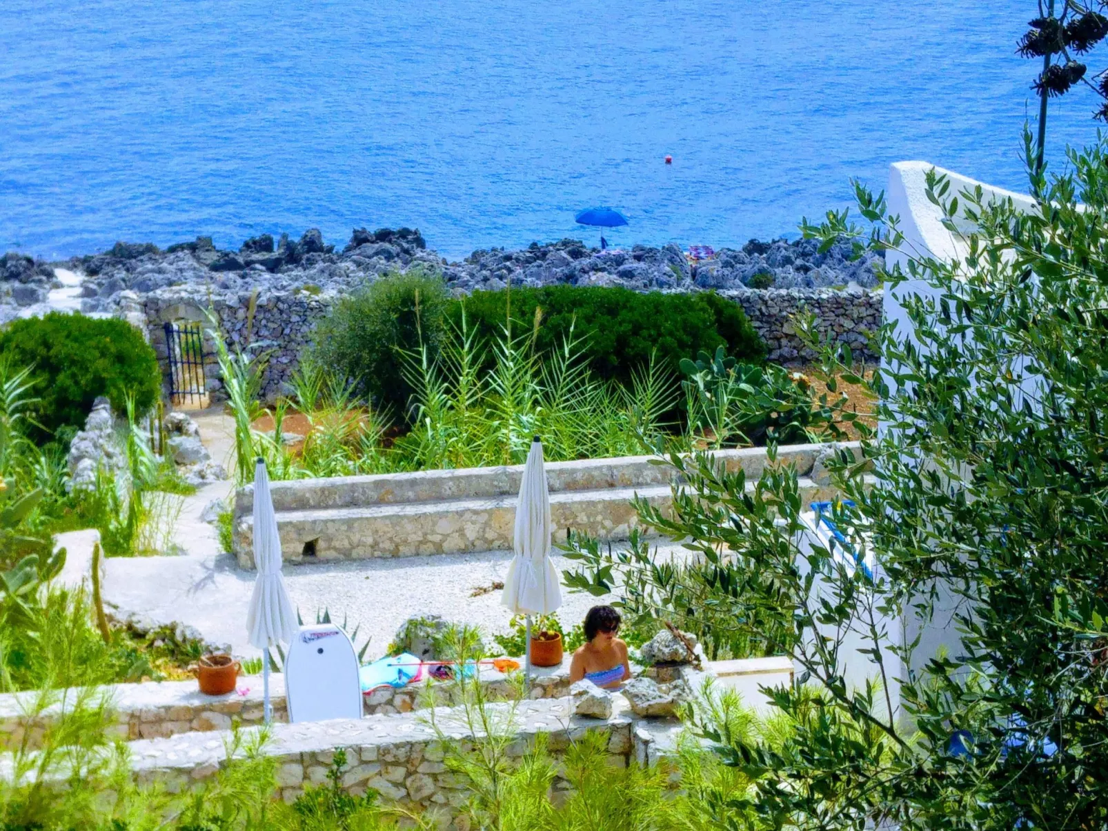 Villa Meris in Castro in Apulien-Draußen