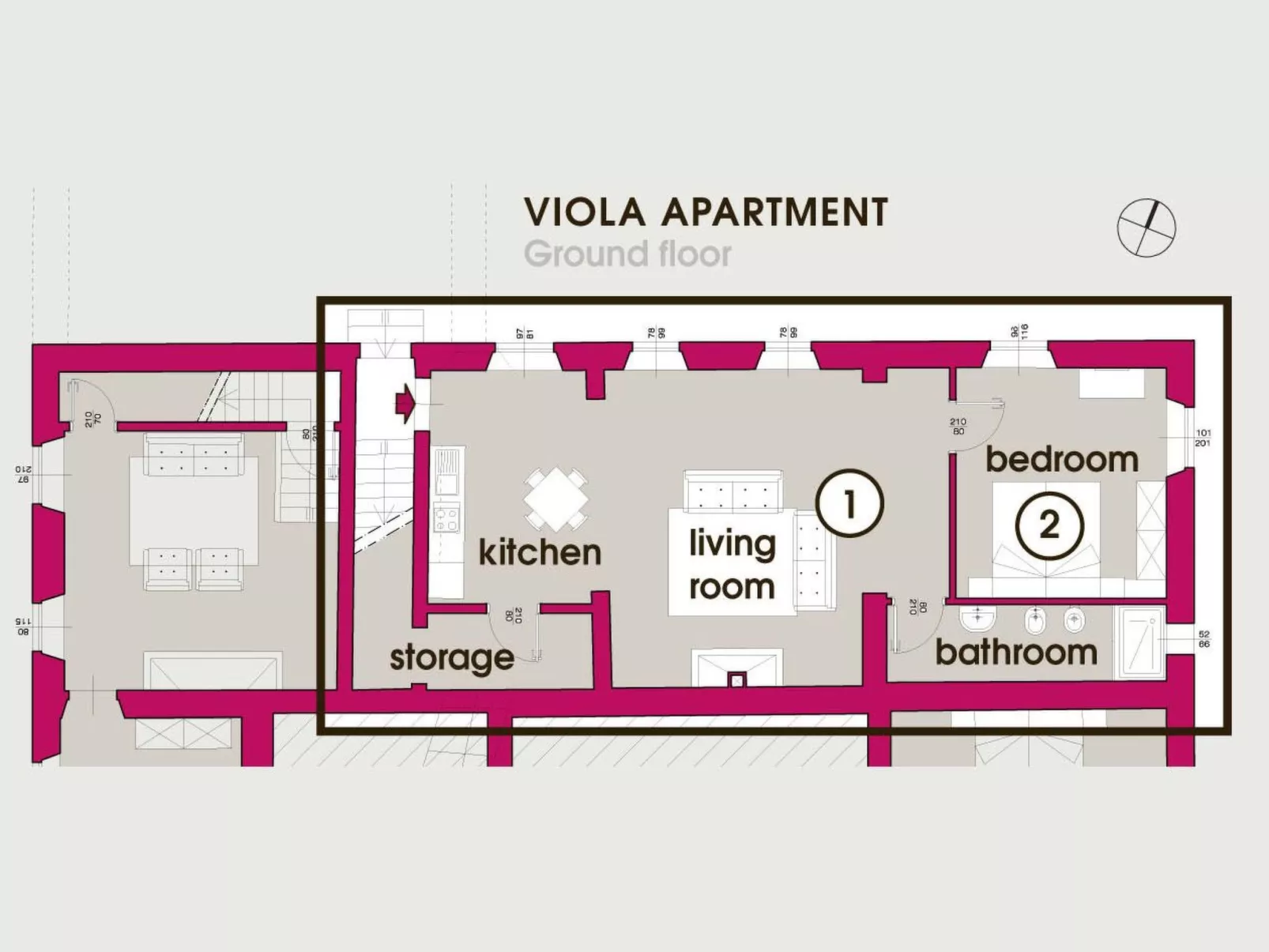 Schönes 1-Zimmer-Apartment-Inside