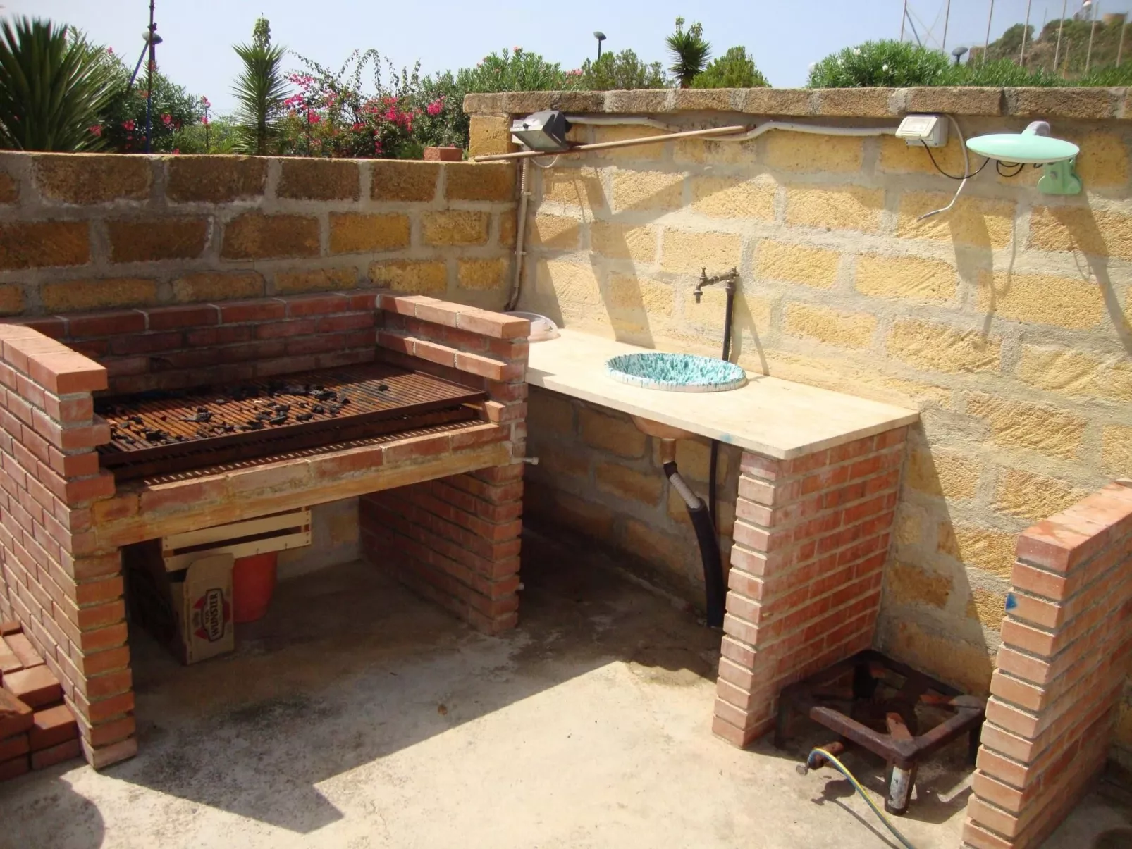 Wohnung in Sciacca mit internem Parkplatz-Draußen