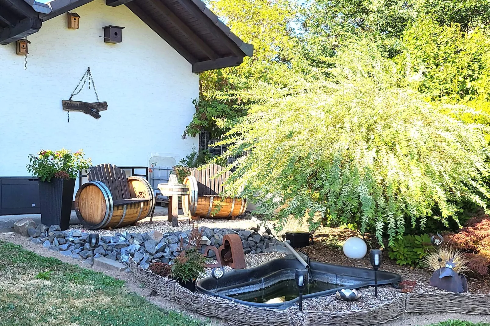 Ferienwohnung Bluzi im Westerwald-Gardens summer