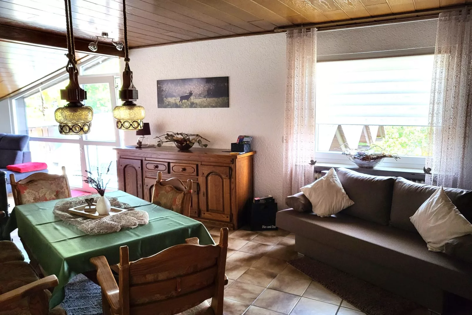Ferienwohnung Bluzi im Westerwald-Living room