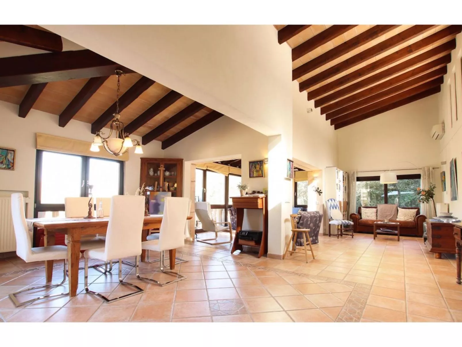 Villa Llop. Wunderschöne moderne Villa mit Sauna-Inside