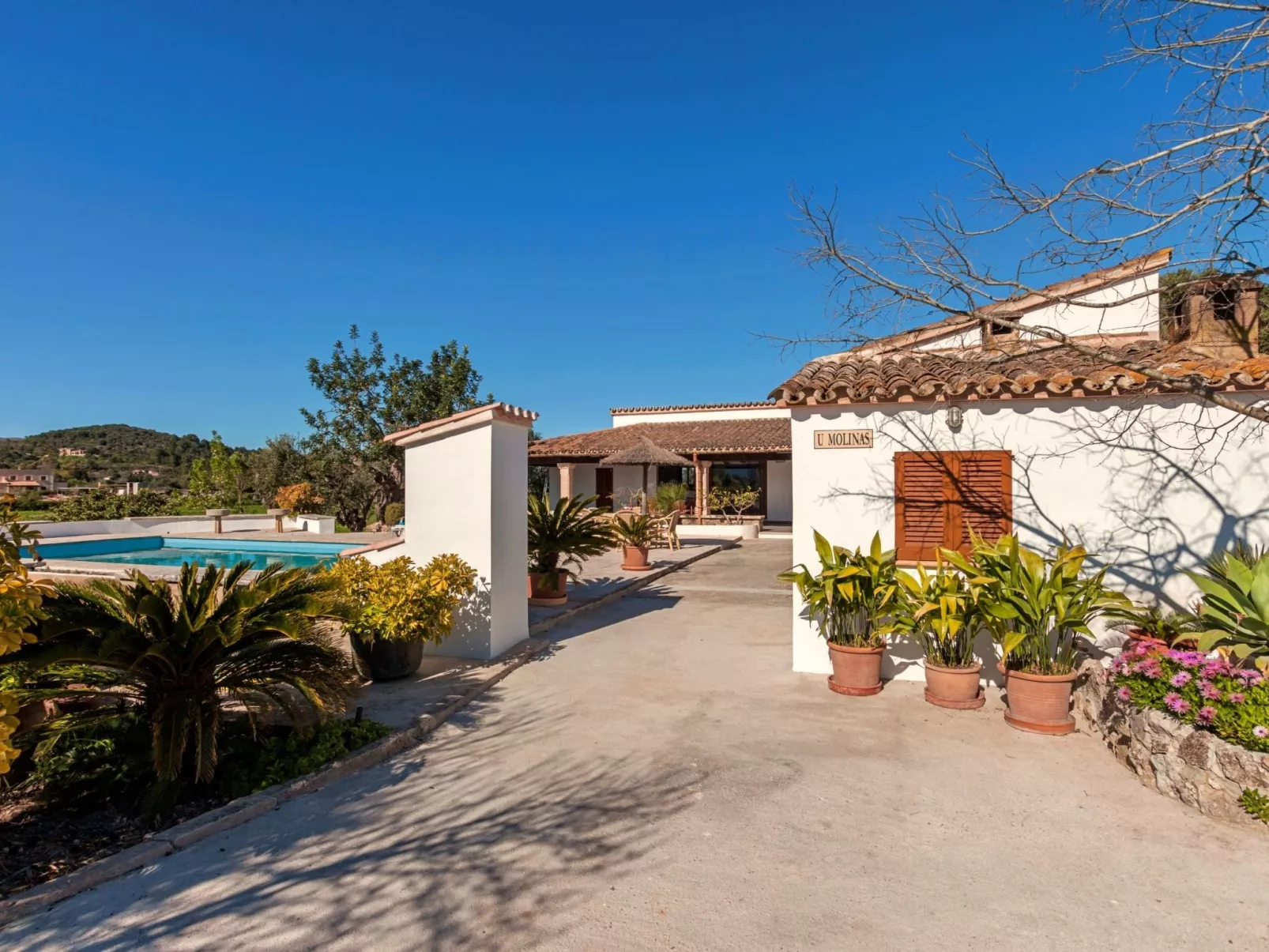 Ferienvilla "Molinas" mit privatem Pool-Outside