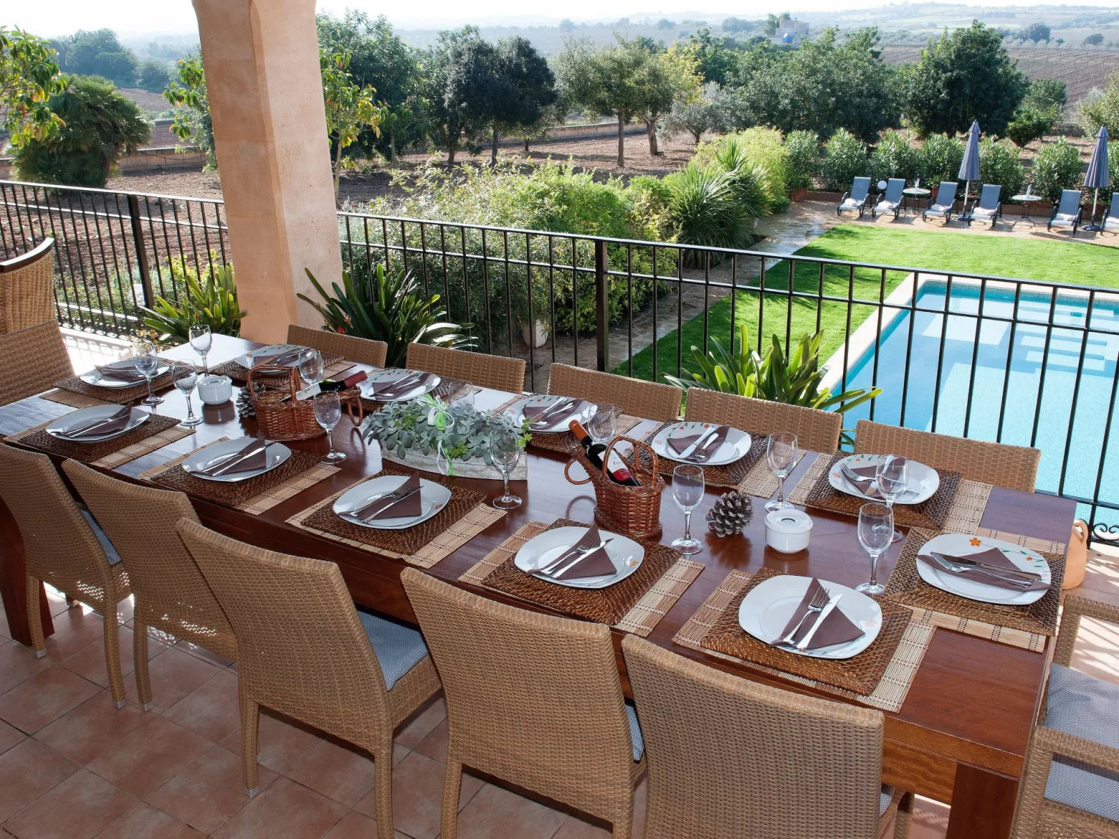 Luxuriöse Ferienvilla auf Mallorca-Outside