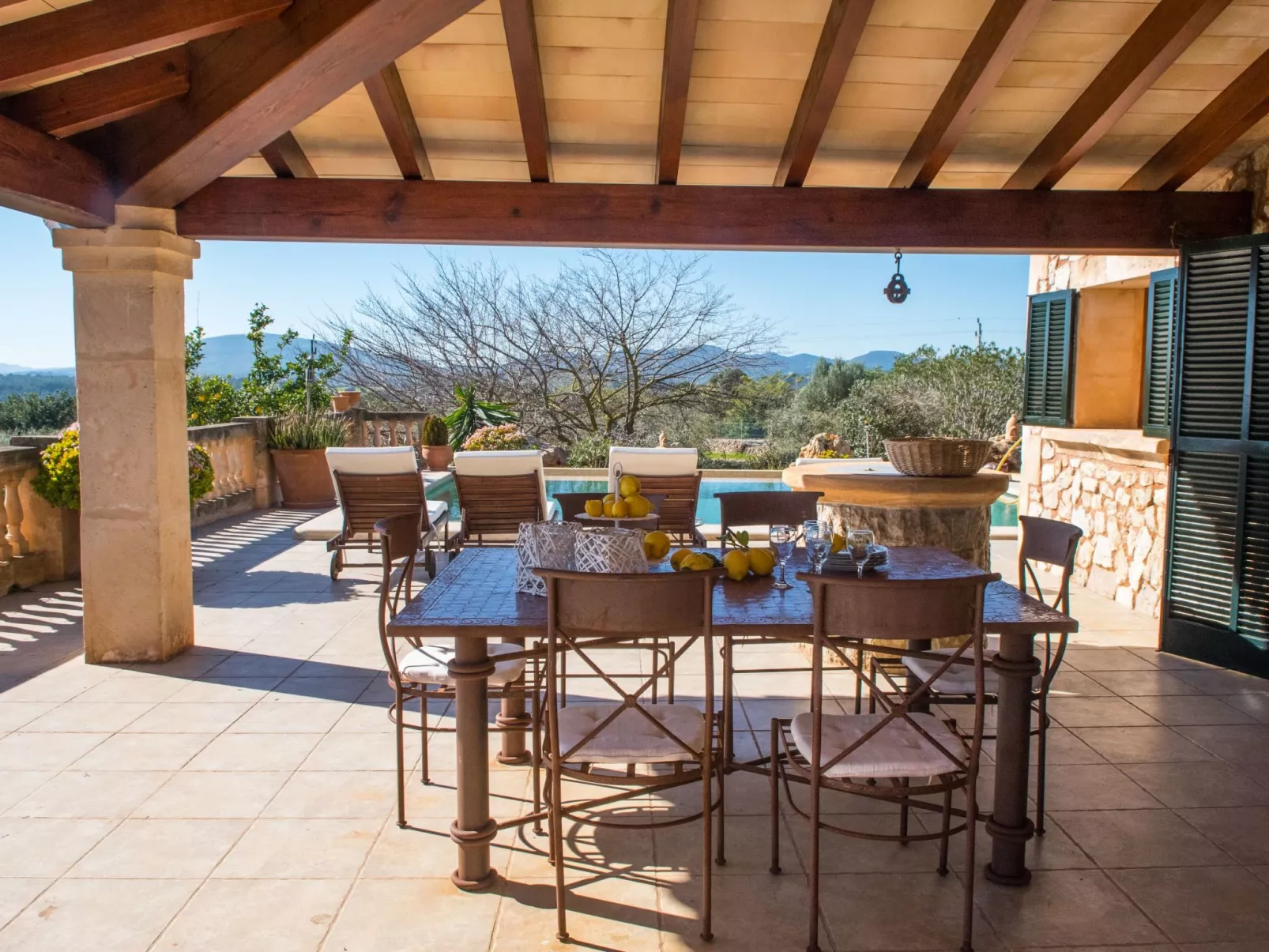 Finca 'Can Teco' mit Terrasse-Draußen