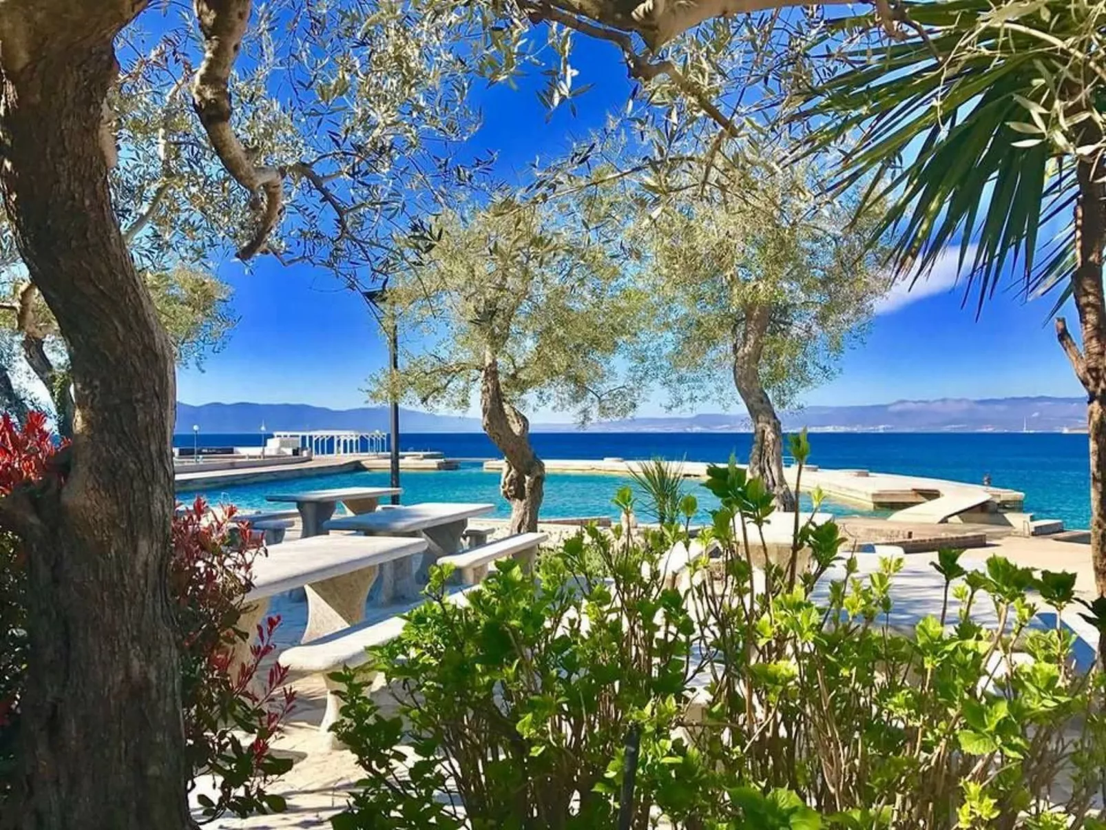 Familienwohnung in Malinska-Outside