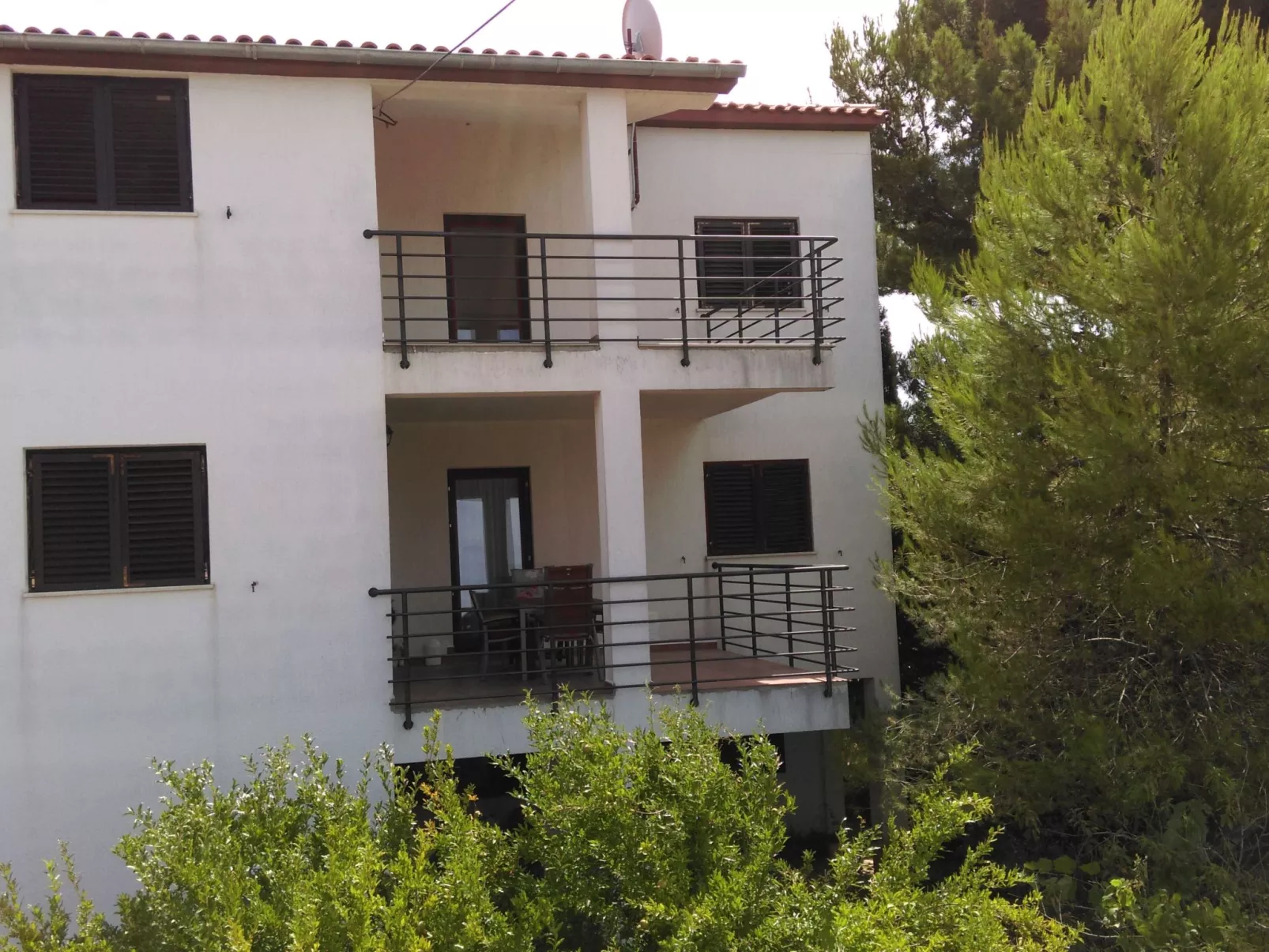 Apartment mit drei Schlafzimmern und Meerblick-Dehors