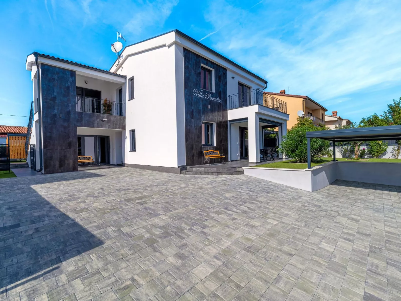 4 SZ mit Bad en suite Pool und Sommerküche-Dehors