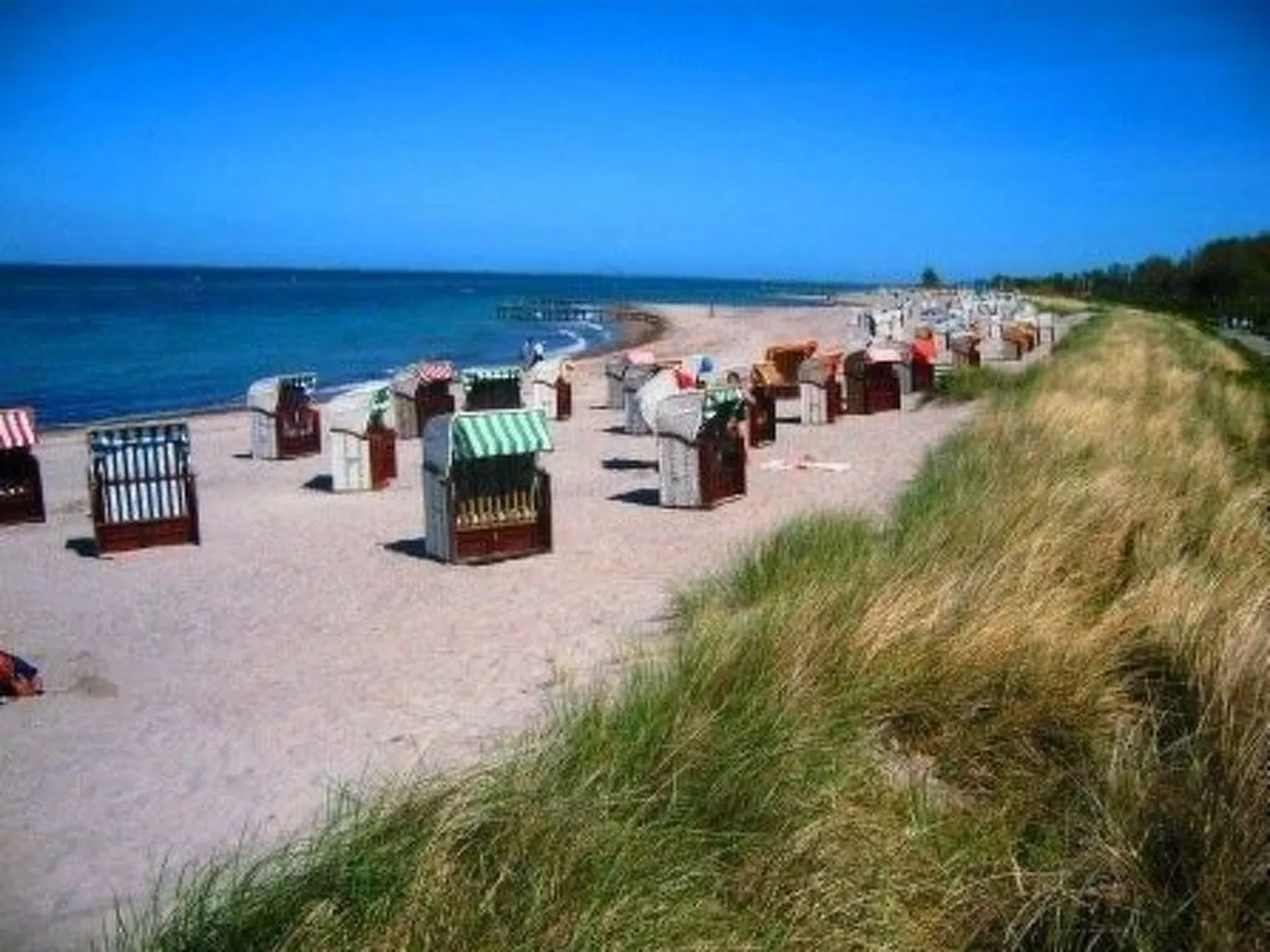 Strandurlaub im Ferienappartement mit Garten-Dehors