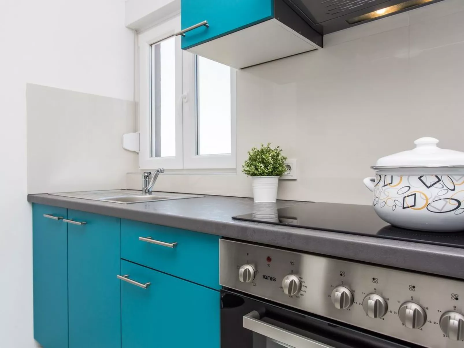 Tolle Wohnung in Baška mit Eigenem Balkon-Drinnen