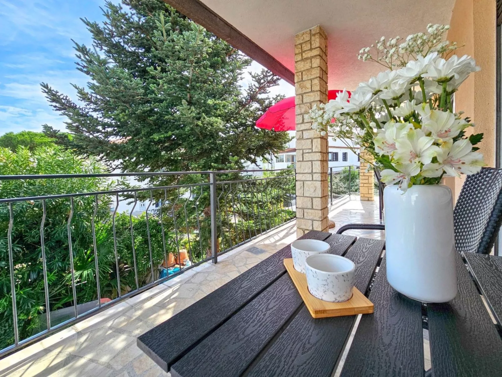 Wohnung 30m vom Meer entfernt für bis zu 6 Personen-Outside