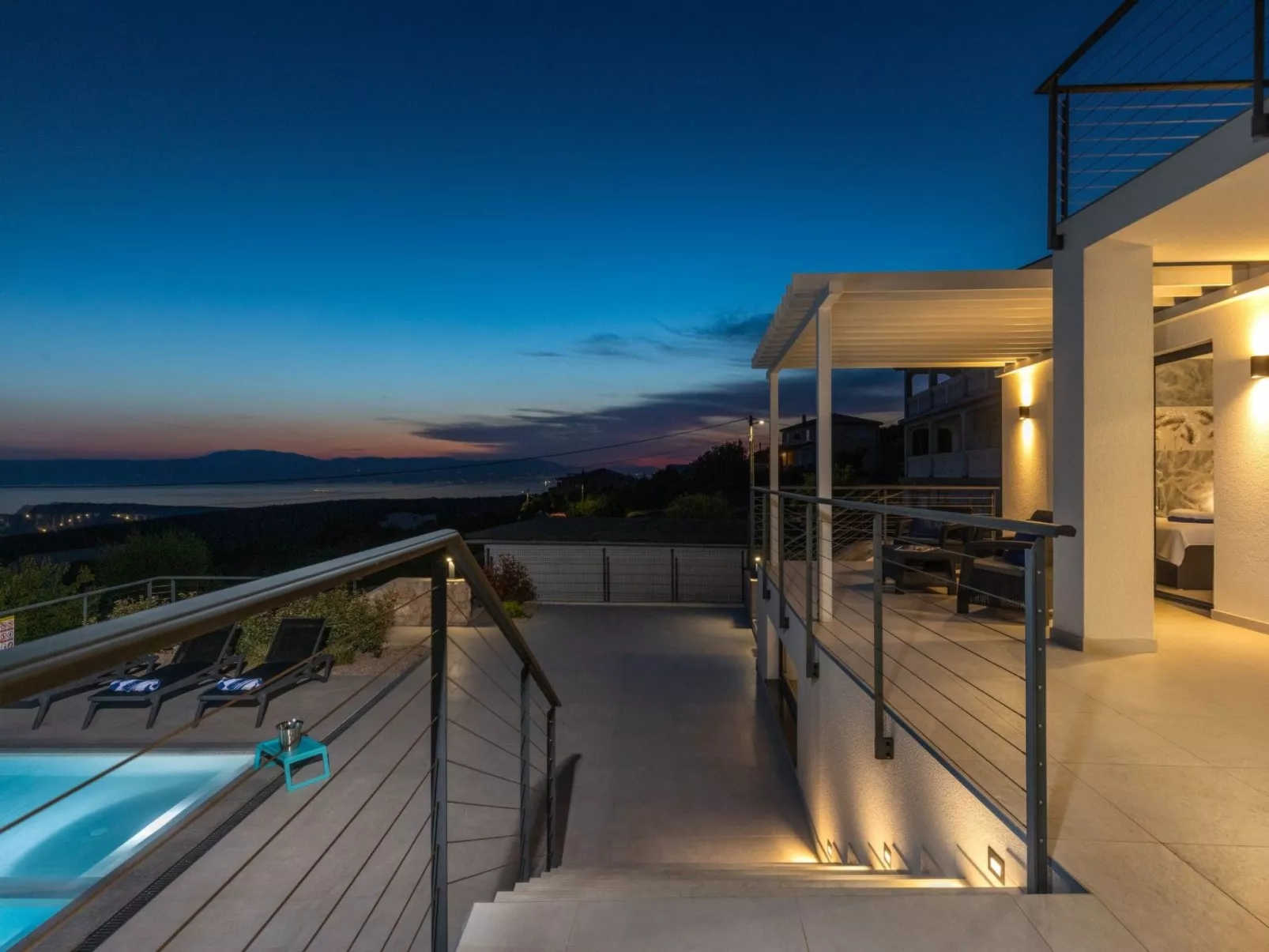 Villa Visum für 7 Personen in Srika, Kvarner Bucht-Dehors