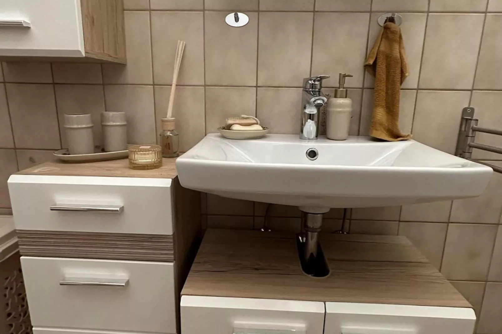 Apartment Stammecke-Badezimmer