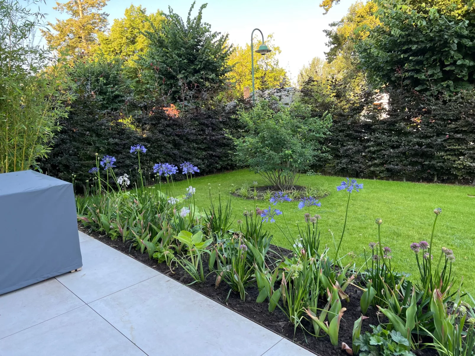 Modernes Einfamilienhaus-Draußen