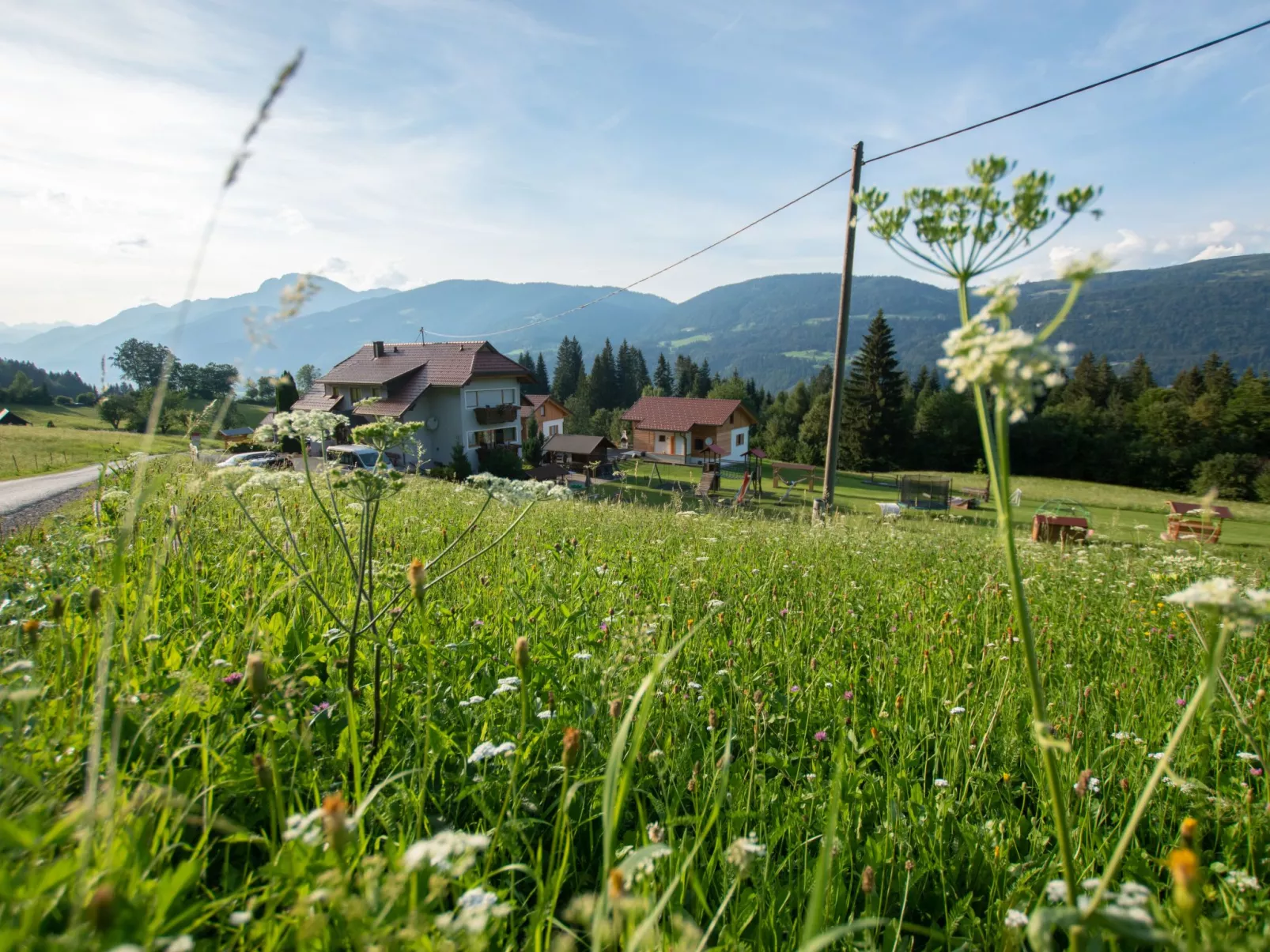 In Gemeinde Hermagor-Pressegger See mit Terrasse, Grill und Garten-Draußen