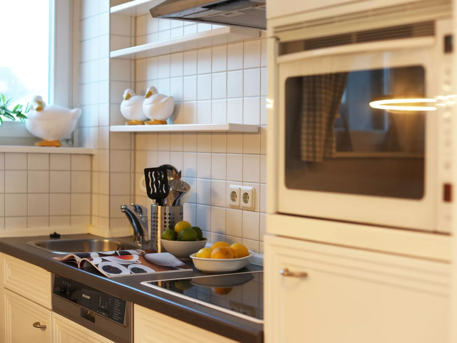 In Westerland mit Sonniger Terrasse-Dedans