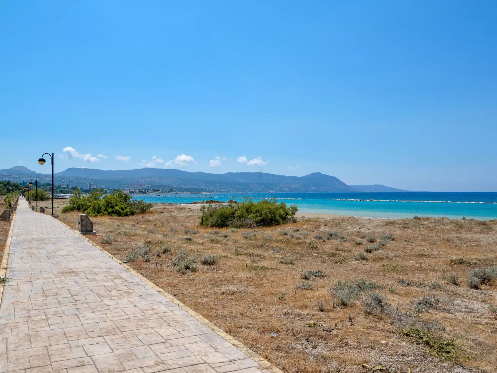 In Polis Chrysochous mit Offenem Kamin-Outside