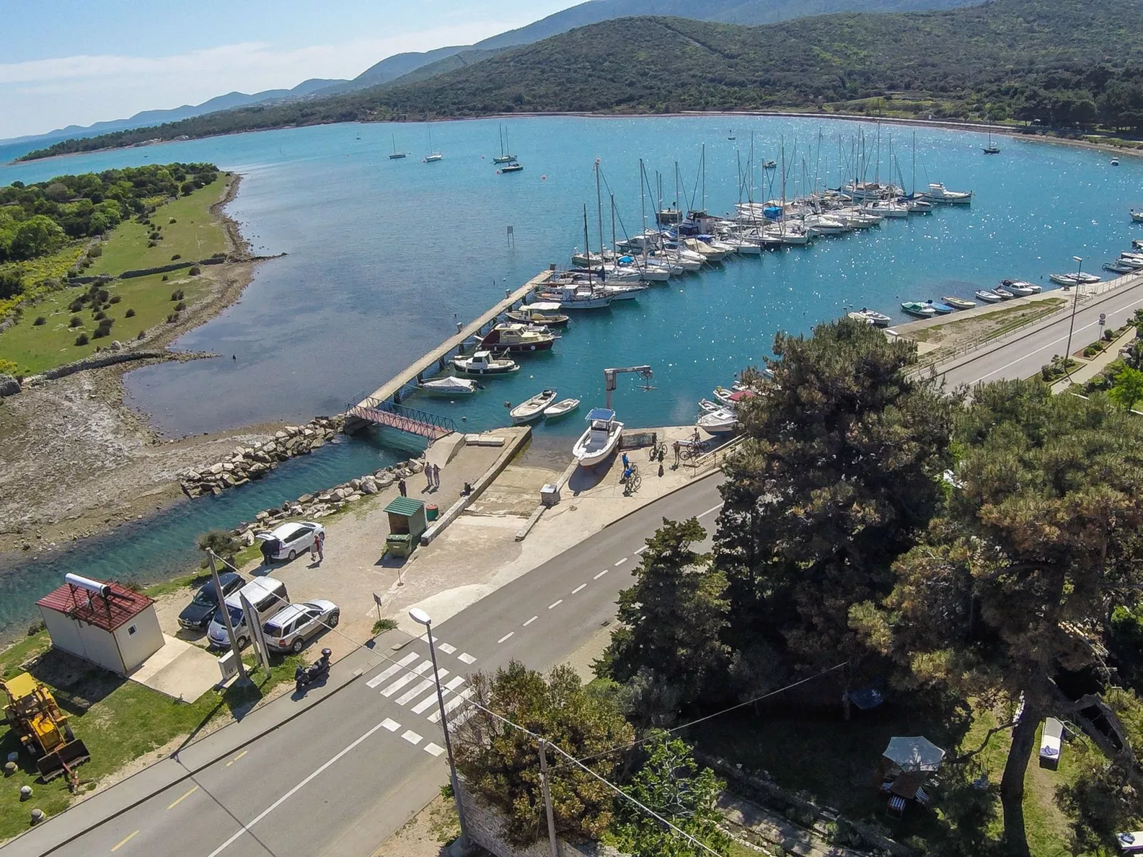 In Osor mit Privatem Pool-Outside