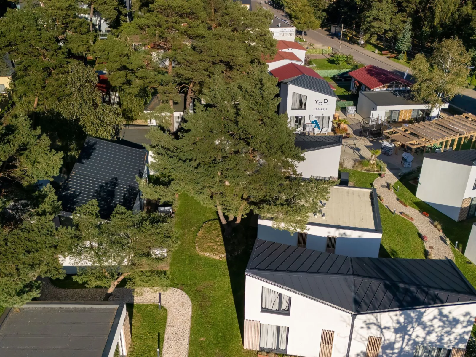Mit Terrasse-Draußen