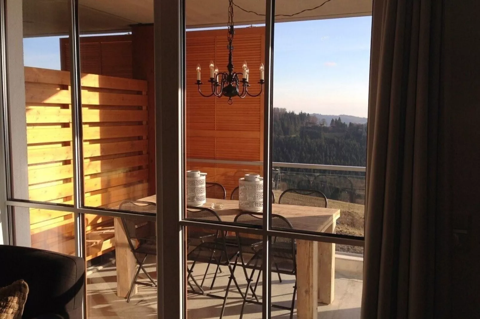 Apartment Am Postwiesen A-Terrace balcony