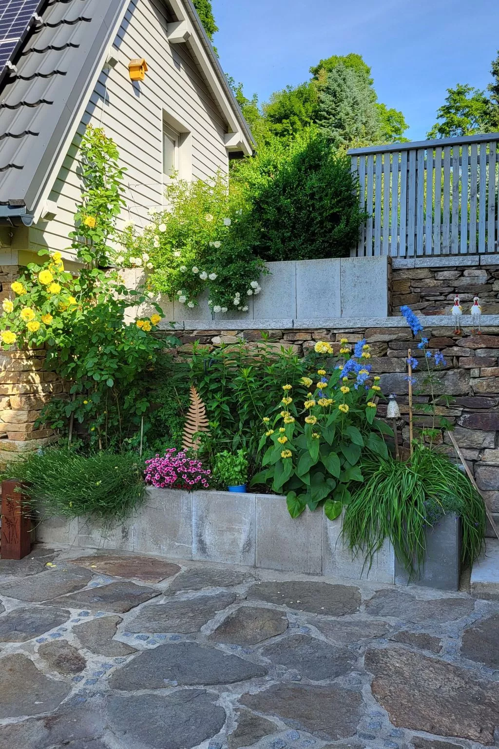 Familienidyll-Dehors