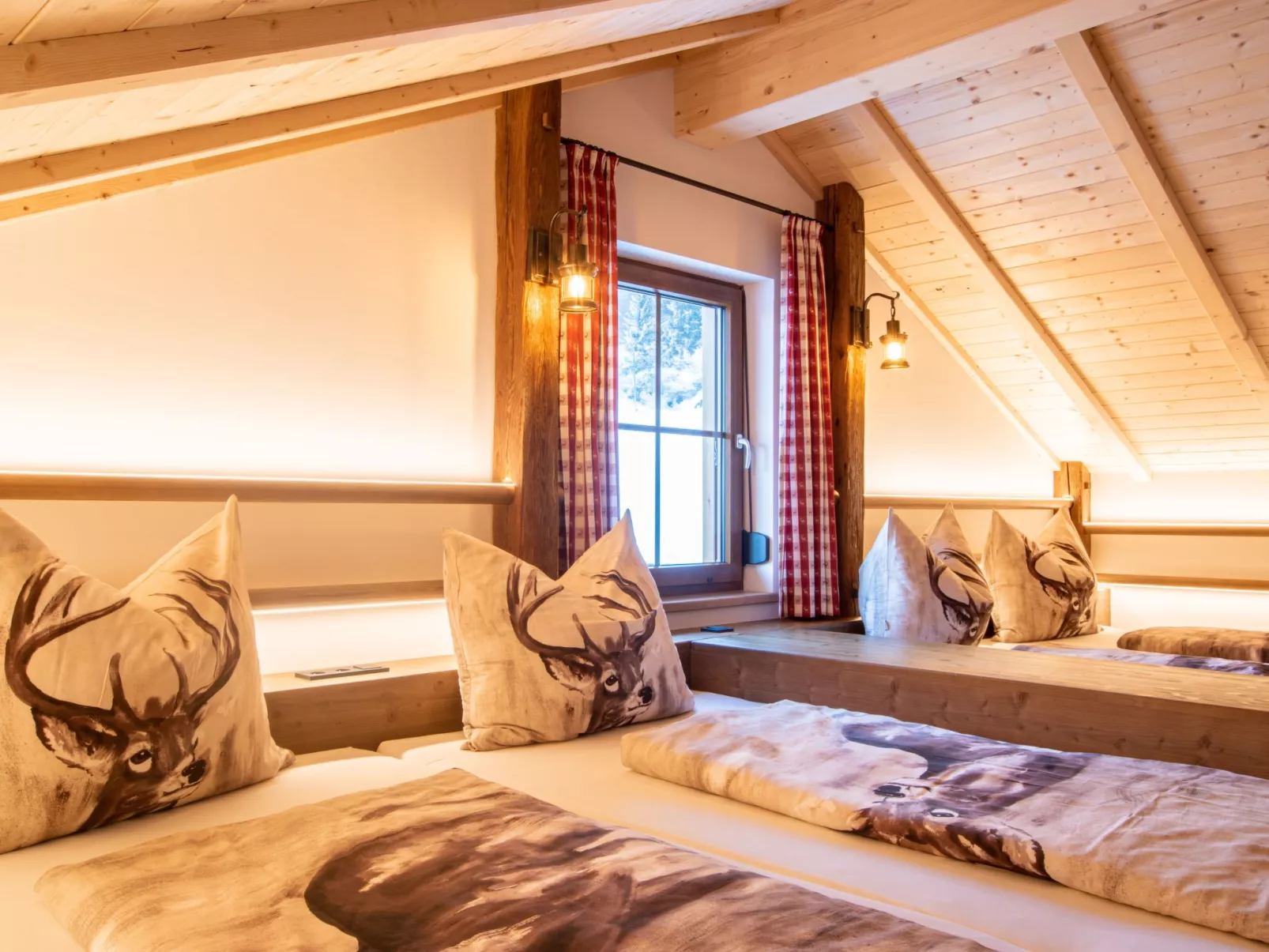 Alpen Chalet-Drinnen