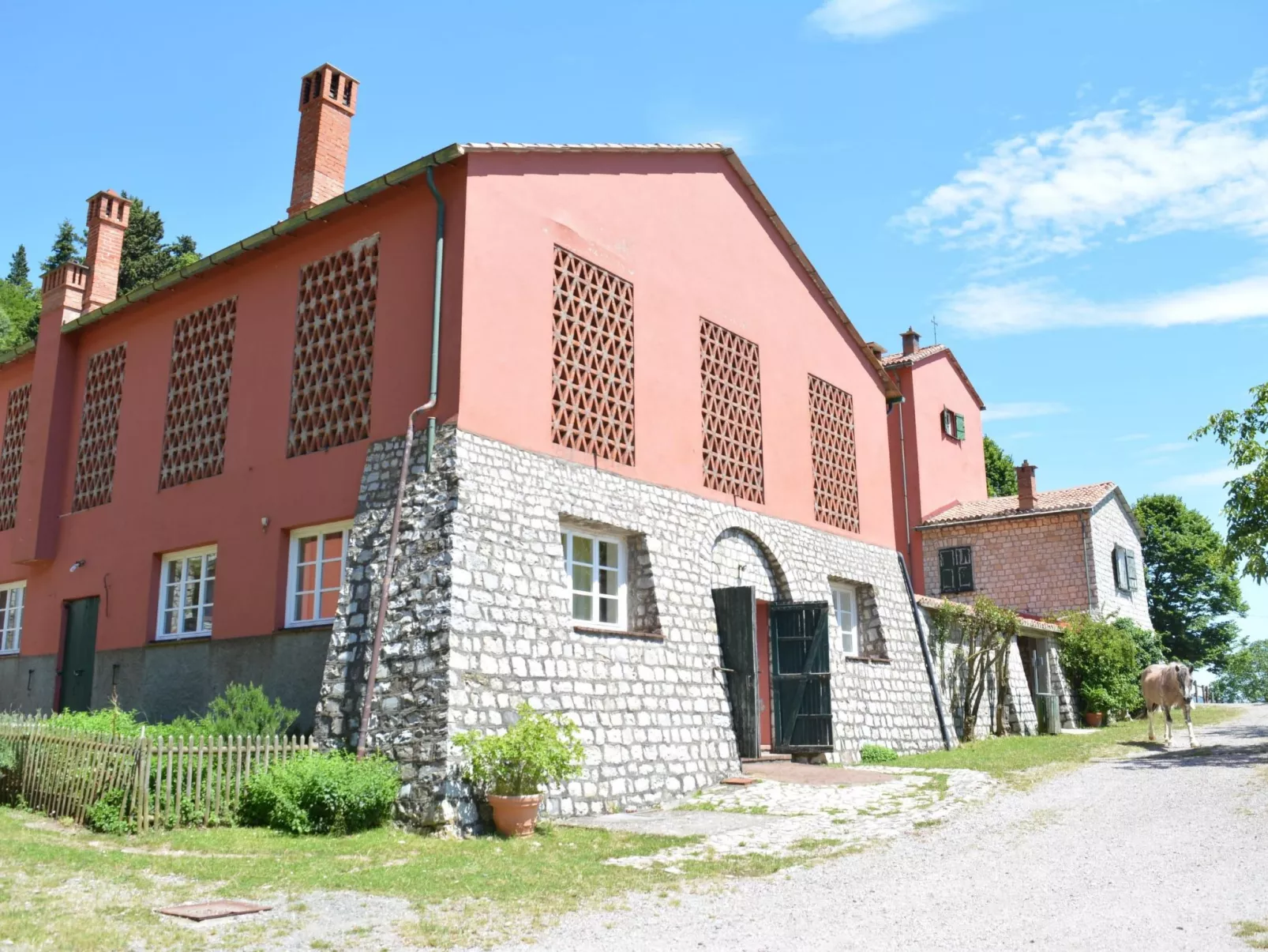 Appartement in Castiglione Chiavarese mit Garten-Outside