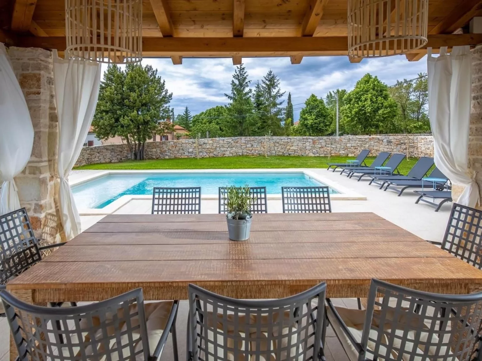 Villa Aria Istrien bei Rovinj-Dehors