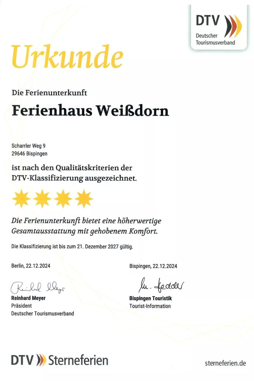 Haus Weißdorn im Bispinger Heidezauber-Image-tags.info