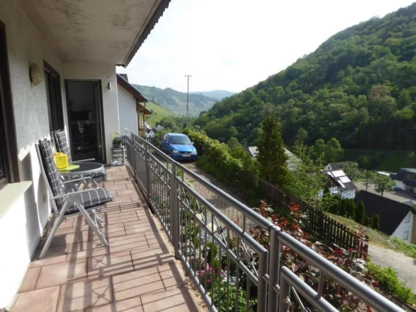 Schäfers Ferienwohnung Oberdiebach am Mittelrhein-Draußen