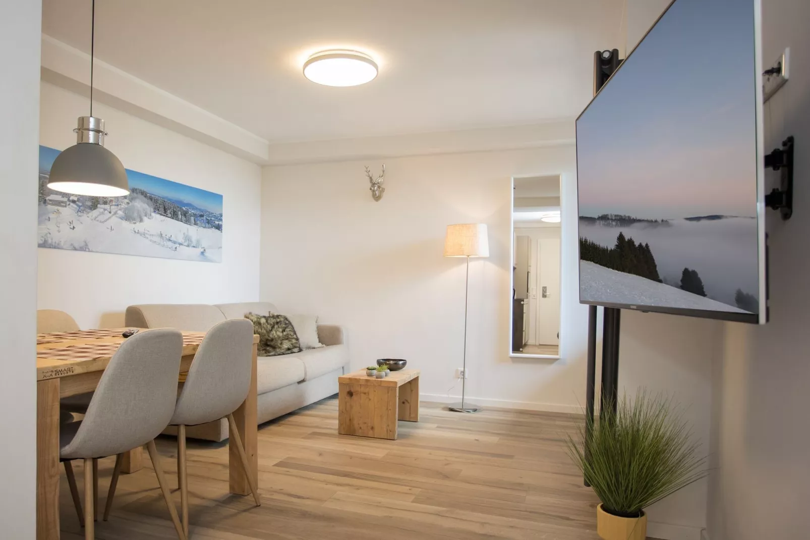 Apartment Wintertraum-Living room