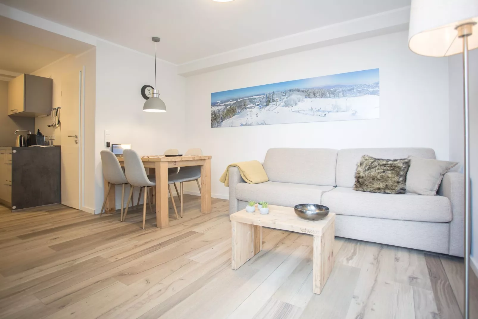 Apartment Wintertraum-Living room