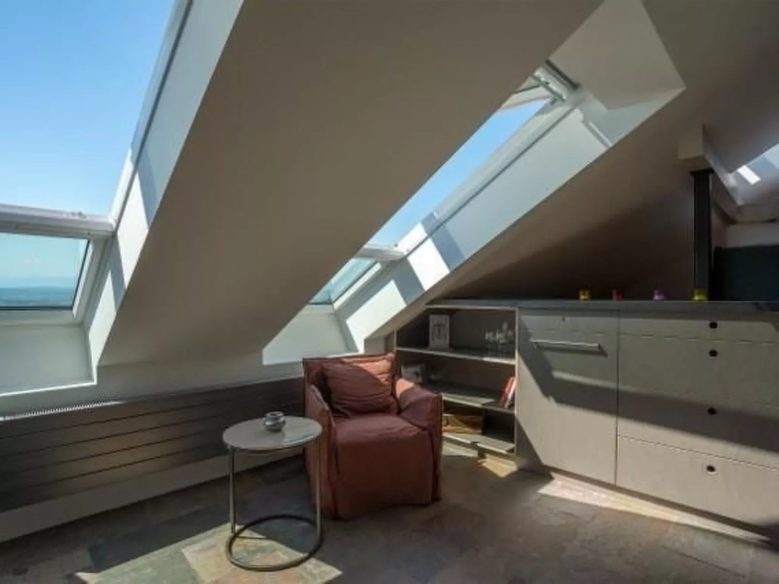 Loft auf zwei Ebenen-Inside