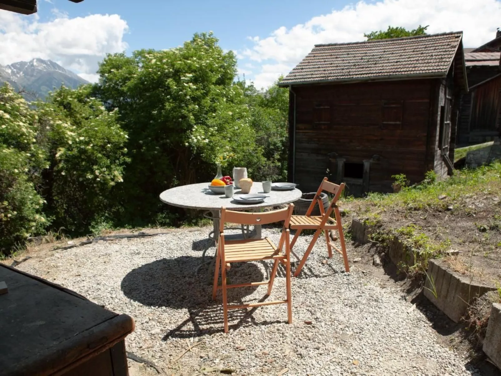 Modernes Bijou in 400-jährigem Haus-Outside