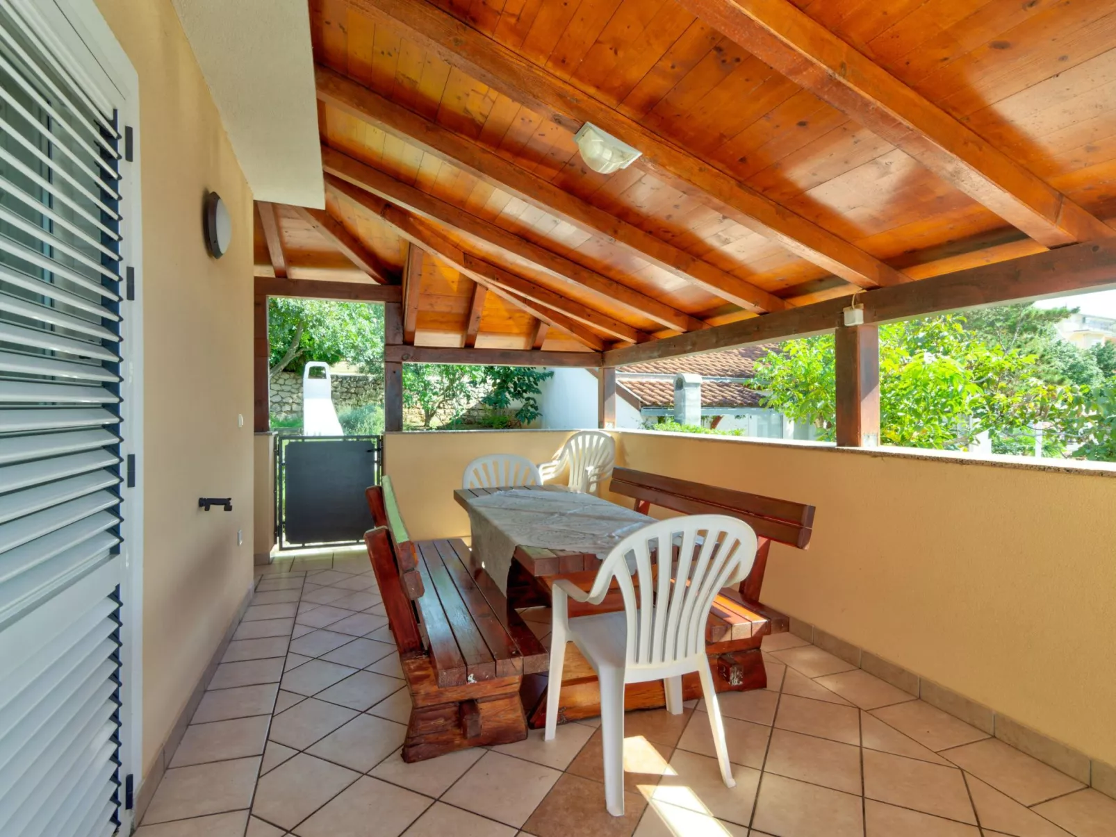 Wohnung für 6 Personen mit Panoramablick aufs Meer-Dehors